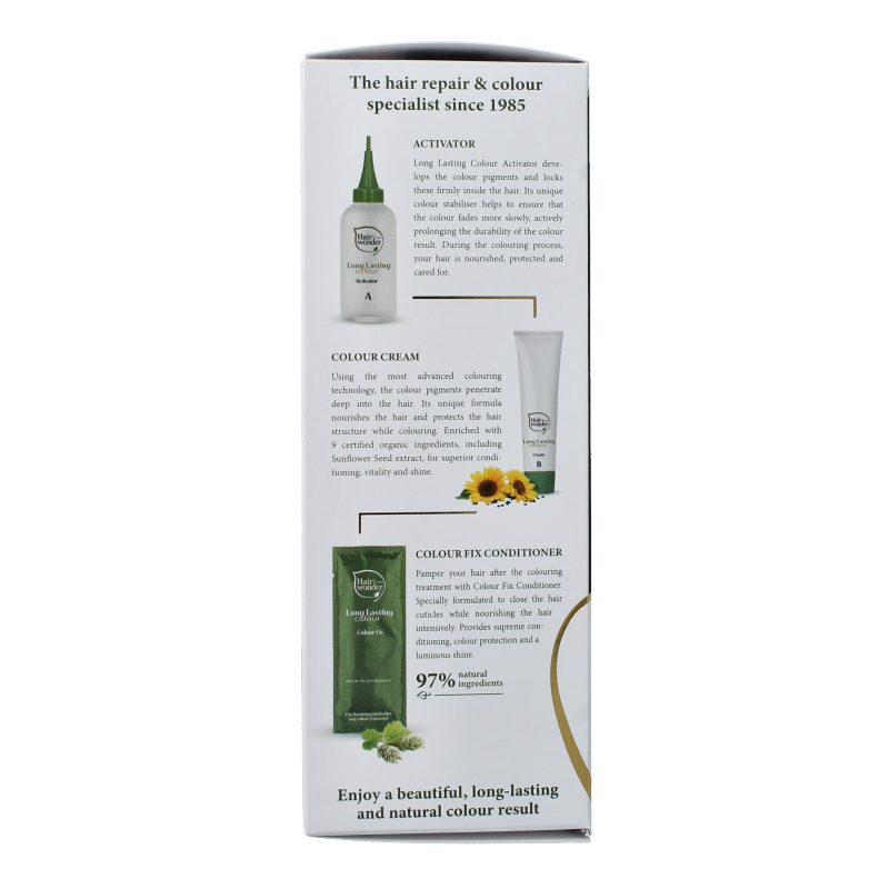 Henna Plus Long lasting colour 4.45 warm brown 100 Milliliter