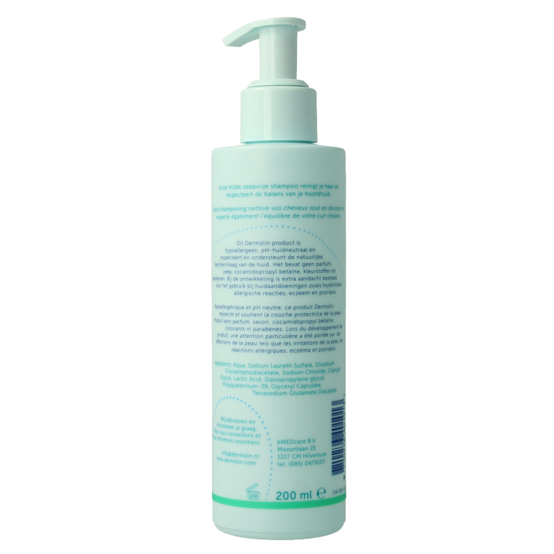 Dermolin Shampoo CAPB vrij 200 Milliliter