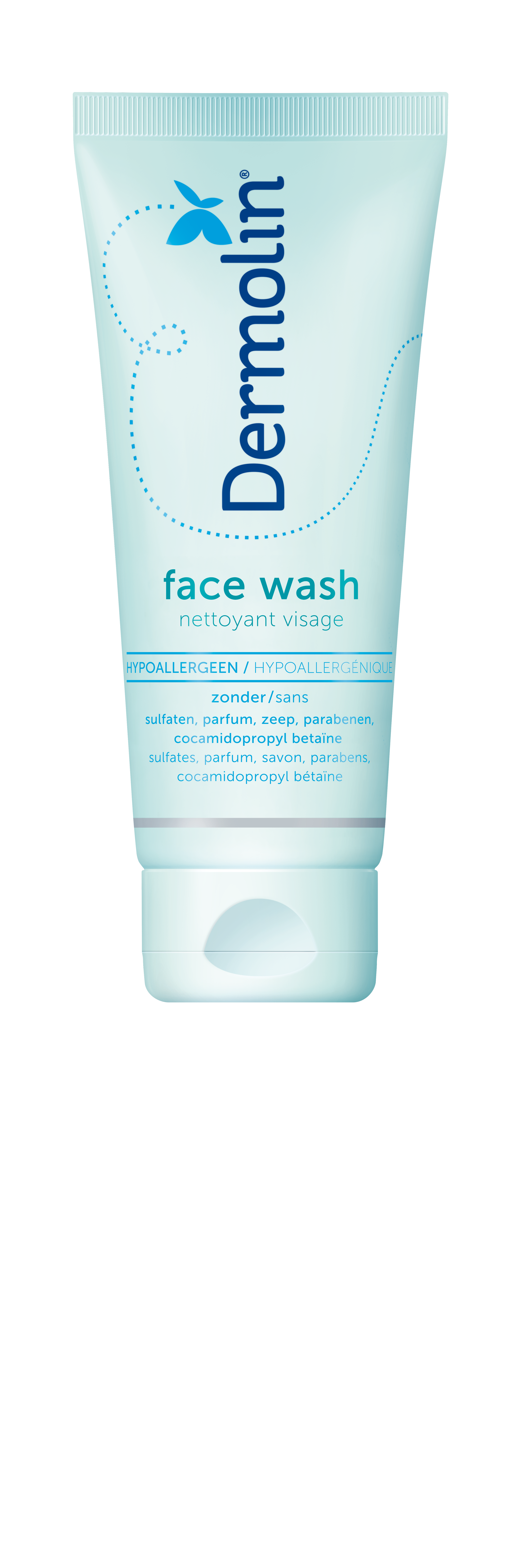 Dermolin Face wash CAPB vrij 100 Milliliter