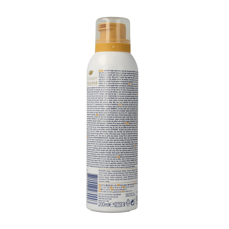 Dove Shower mousse argan oil 200 Milliliter