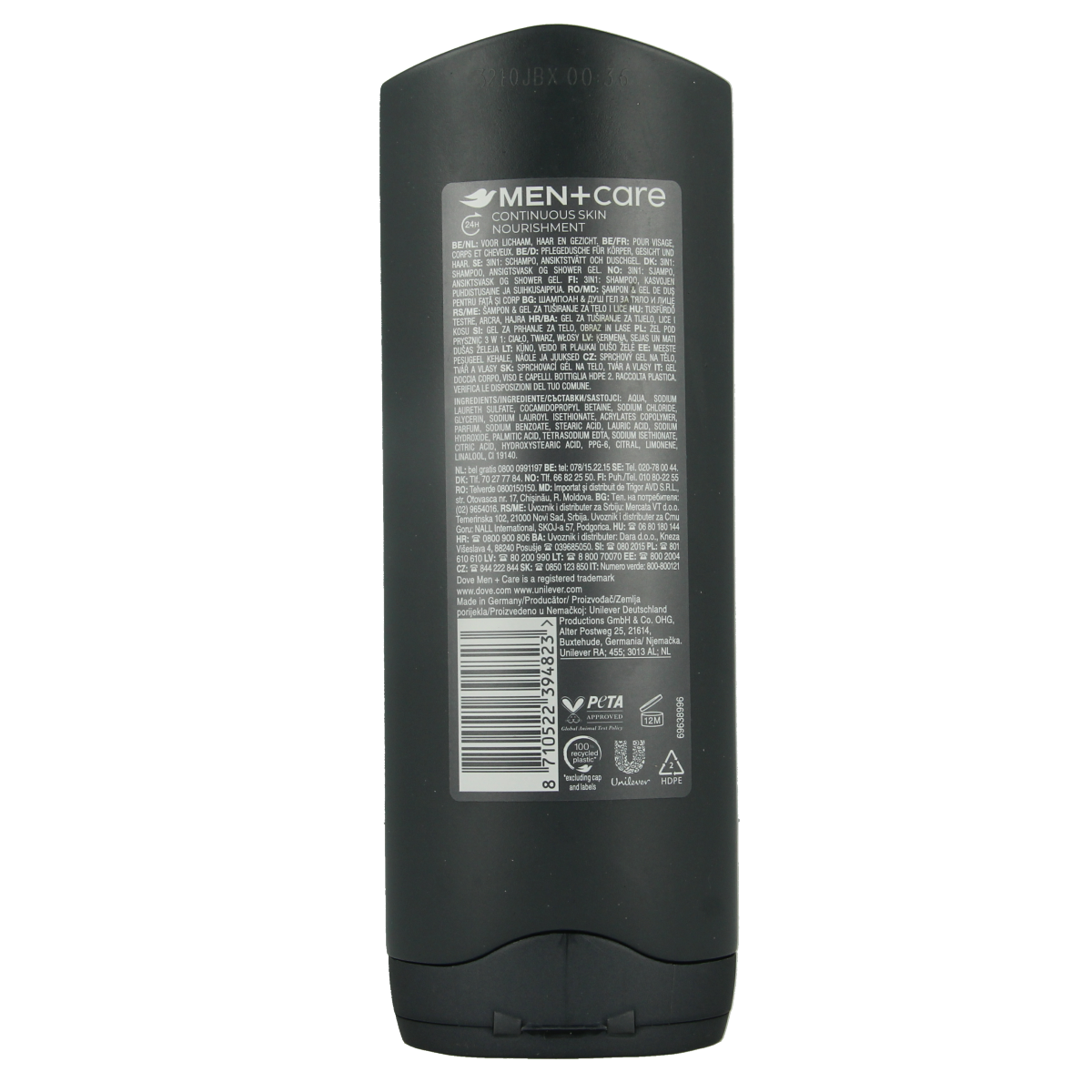 Dove Shower men + care sport active & fresh 250.00 Milliliter