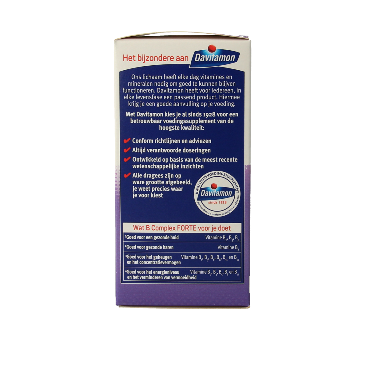 Davitamon Vitamine B complex forte 200.00 Dragees