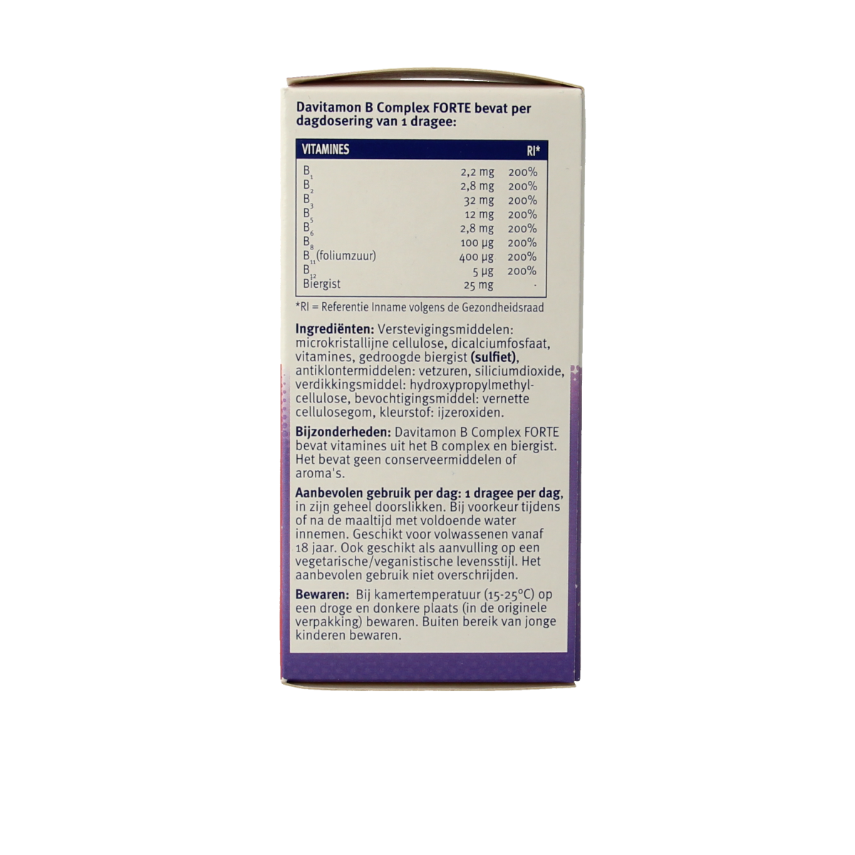 Davitamon Vitamine B complex forte 200.00 Dragees