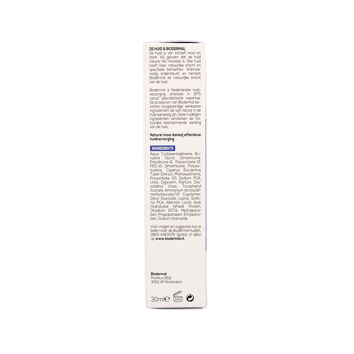 Biodermal Gezichtserum 50+  30.00 Milliliter