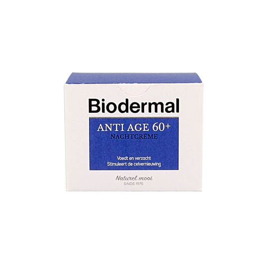 Biodermal Nachtcreme anti-age 60+ 50.00 Milliliter