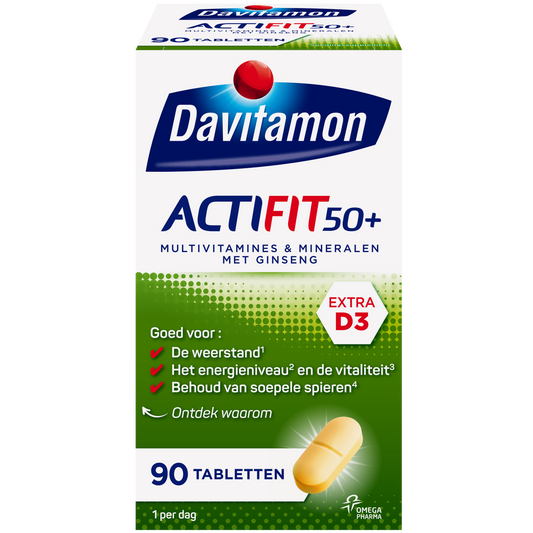 Davitamon Actifit 50+ 90 Tabletten