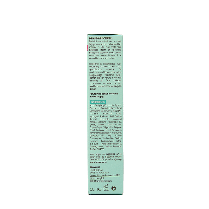 Biodermal Pure balance purifying dag gelcreme 50 Milliliter