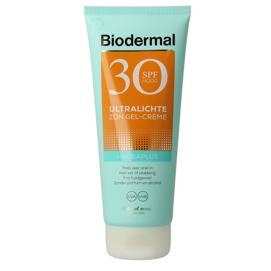 Biodermal Gelcreme ultralicht SPF30 200.00 Milliliter