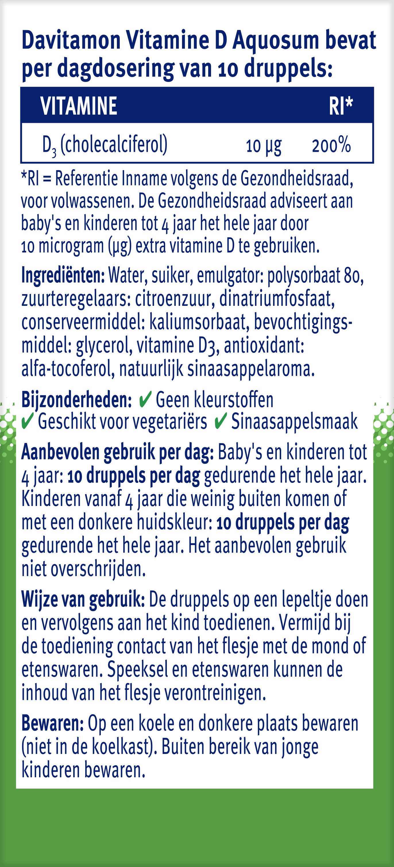 Davitamon Vitamine D aquosum 25 Milliliter