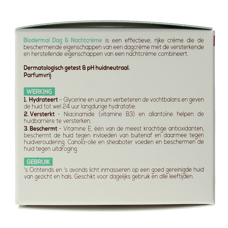 Biodermal Dag- en nachtcreme 50 Milliliter