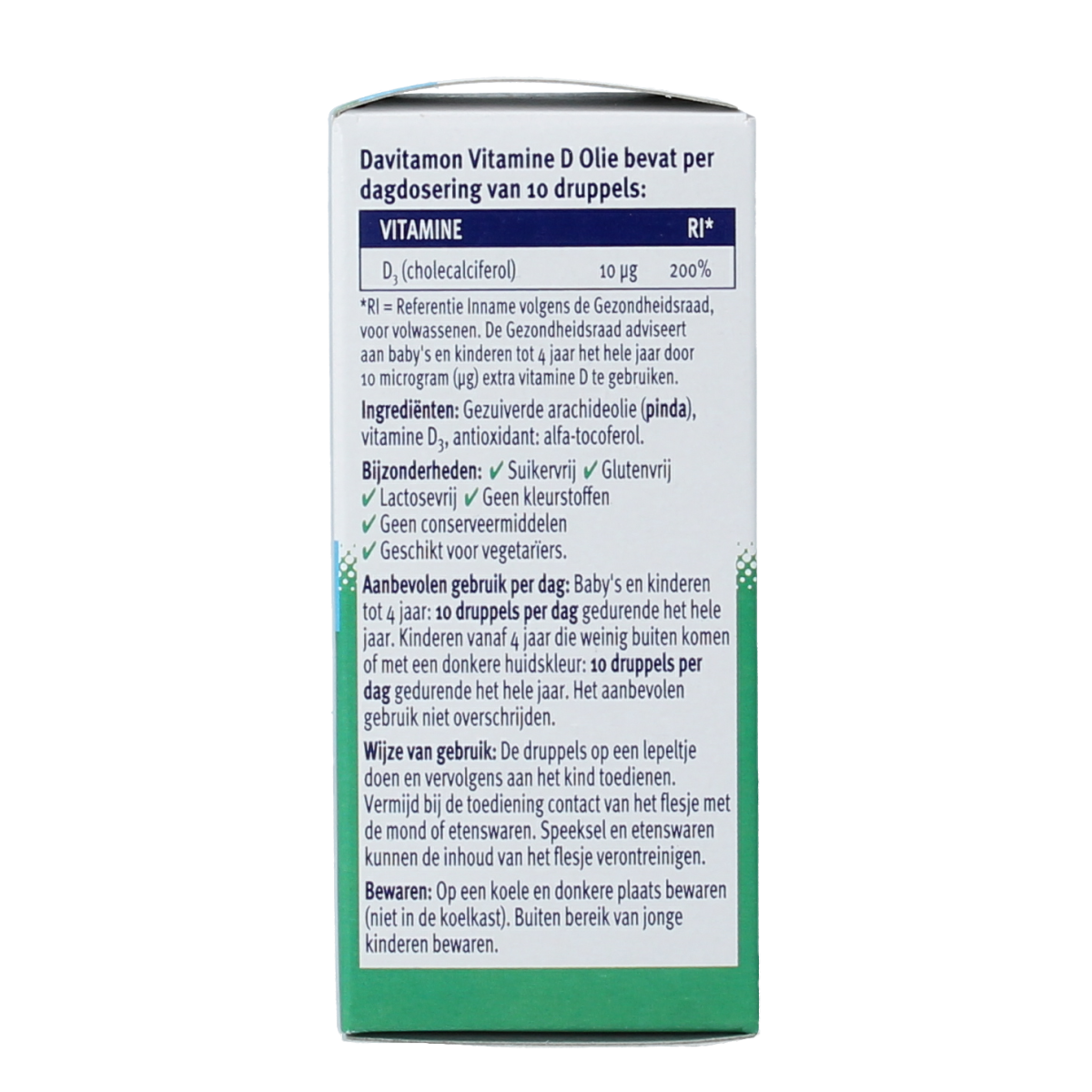 Davitamon Vitamine D olie 25.00 Milliliter