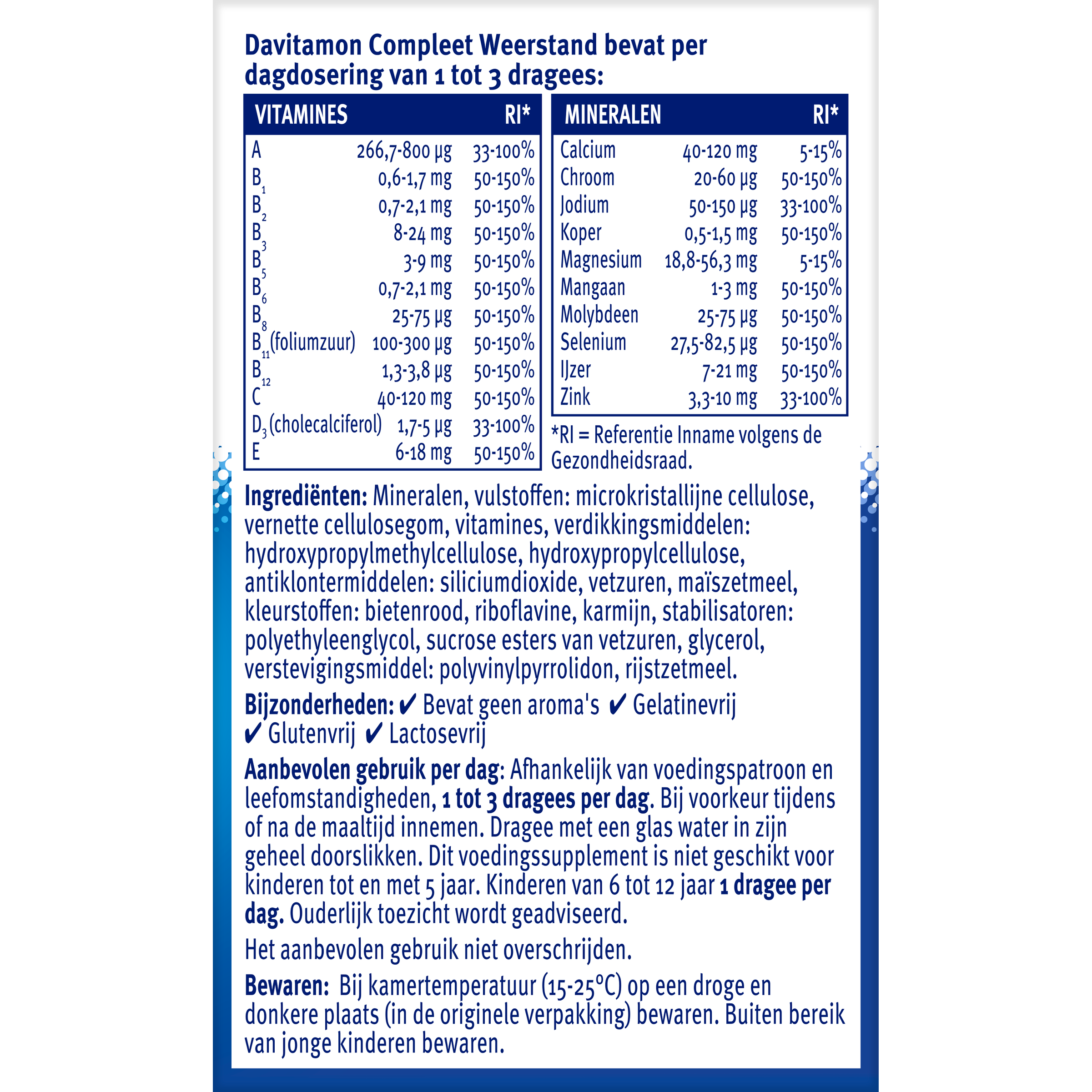 Davitamon Compleet weerstand 100.00 Dragees