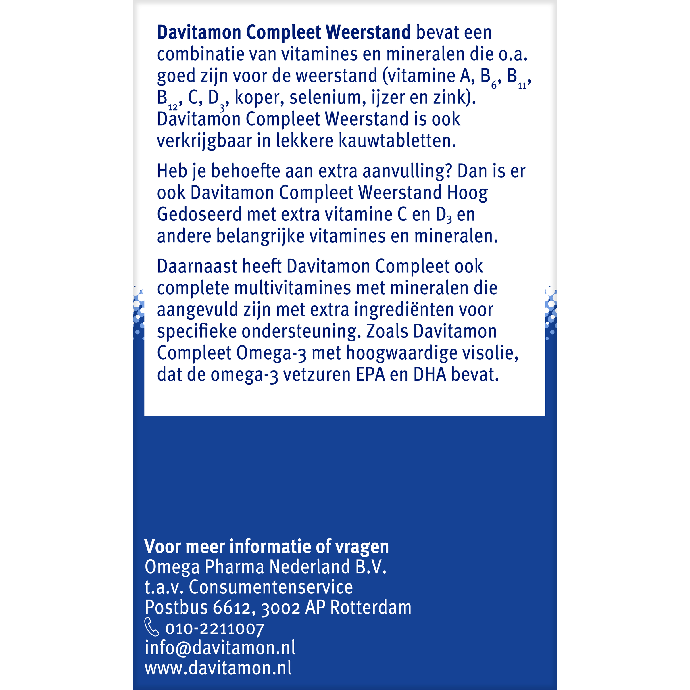 Davitamon Compleet weerstand 100.00 Dragees