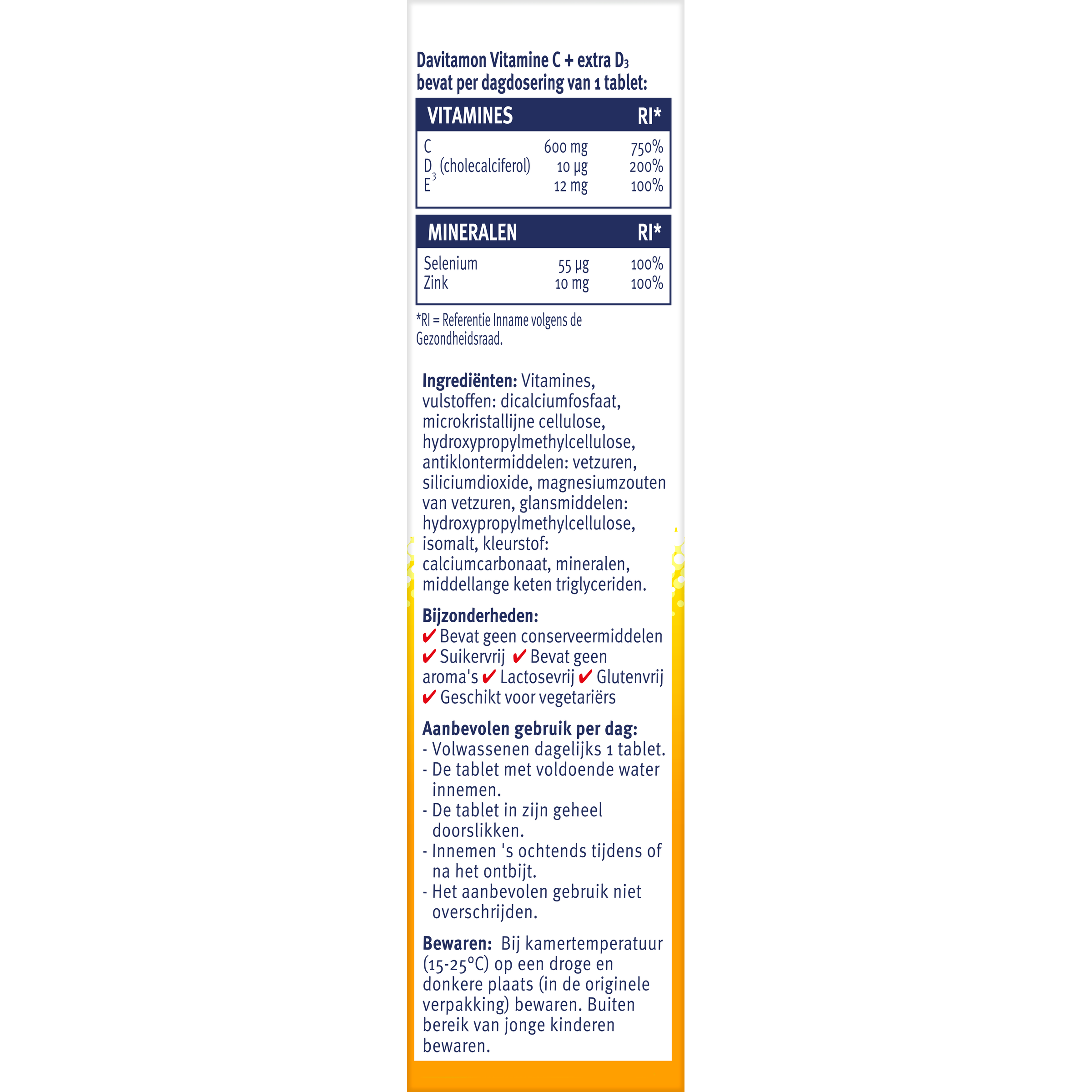 Davitamon Vitamine C time release 42 Tabletten