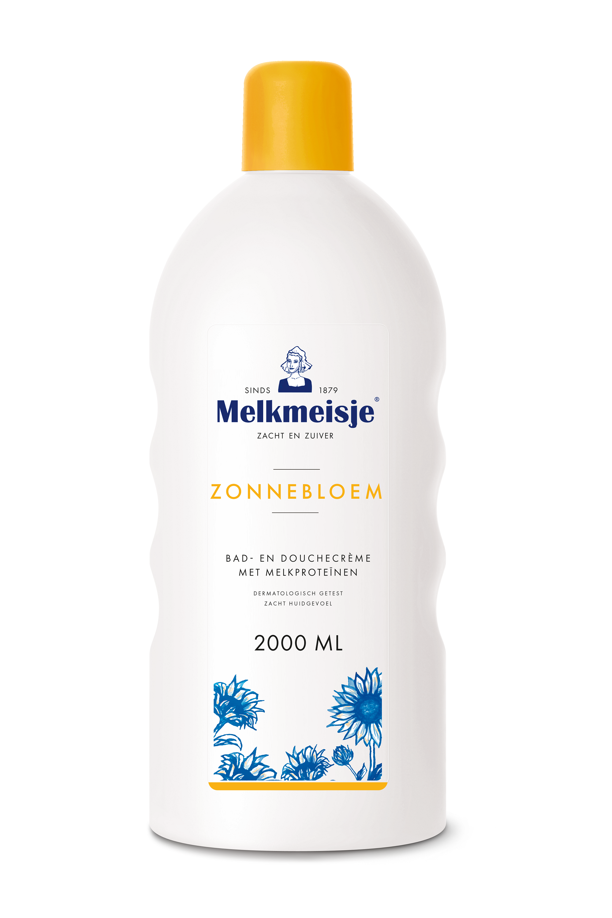 Melkmeisje Bad en douche zonnebloem/melk 2.00 Liter