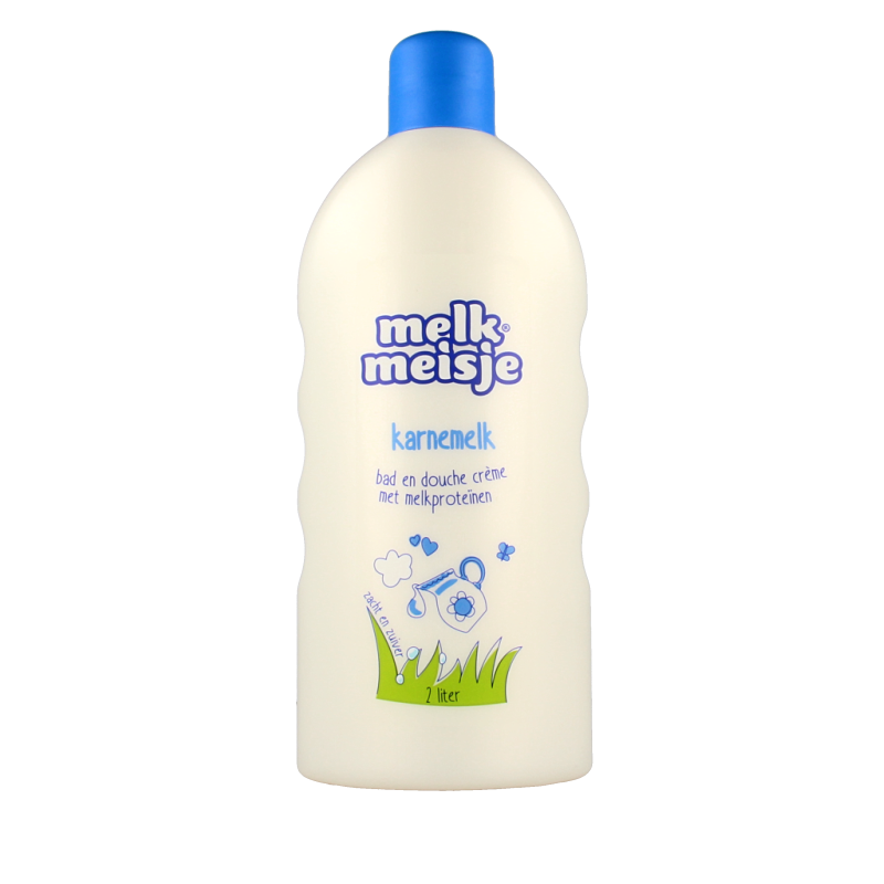Melkmeisje Bad en douche karnemelk 2 Liter