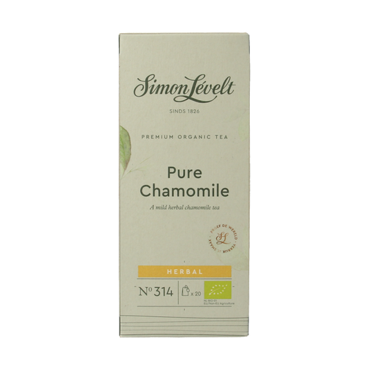 Simon Levelt Pure chamomile bio 20 Zakjes