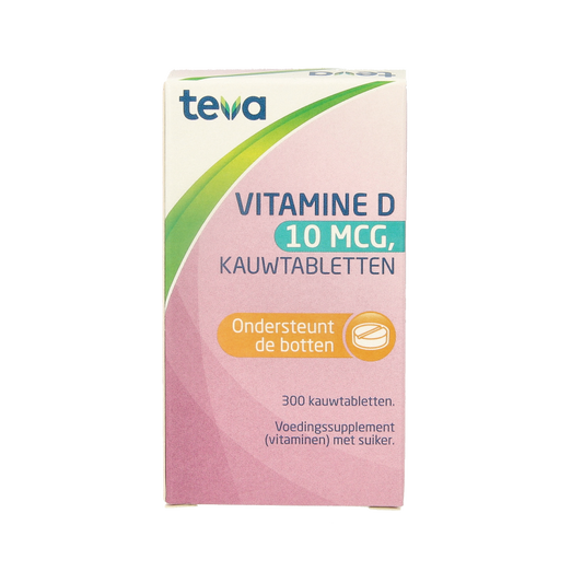 Teva Vitamine D 10 mcg 400IE 300 Tabletten