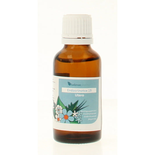Balancepharma Utero Endocrinotox herbal preparation in 30ml bottle, natural Kruidenpreparaten for hormonal support.