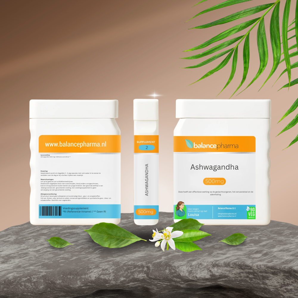 Balancepharma Supplements 2 Ashwagandha 90.00 Vegetarische capsules