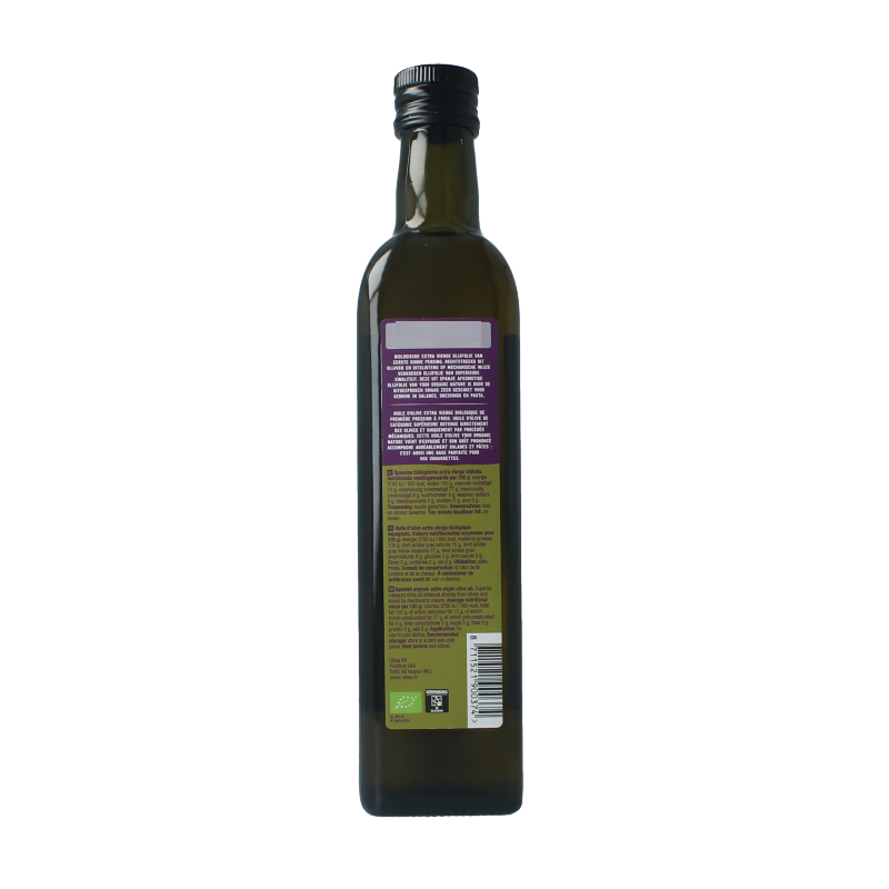 Your Organic Nature Olijfolie extra vierge bio 500 Milliliter
