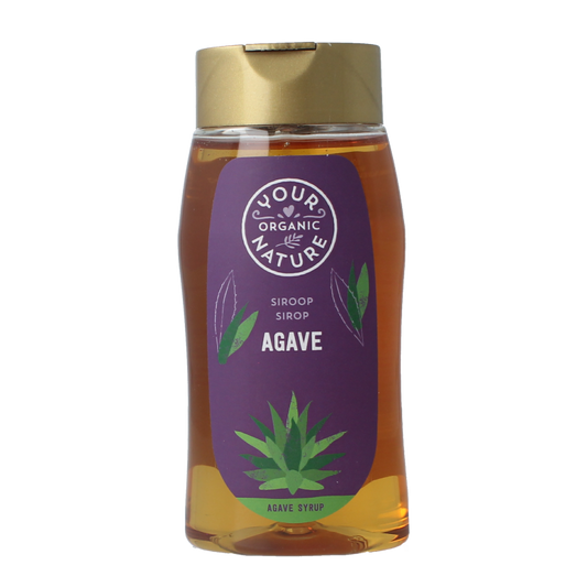 Your Organic Nature Agavesiroop amber bio 350 Gram