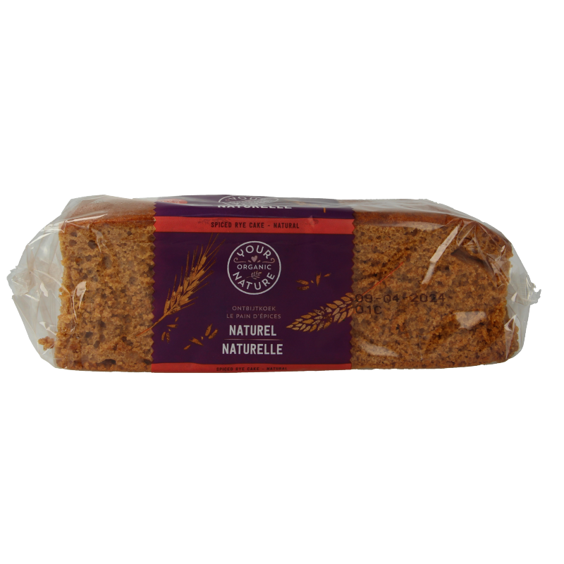 Your Organic Nature Ontbijtkoek naturel bio 400 Gram