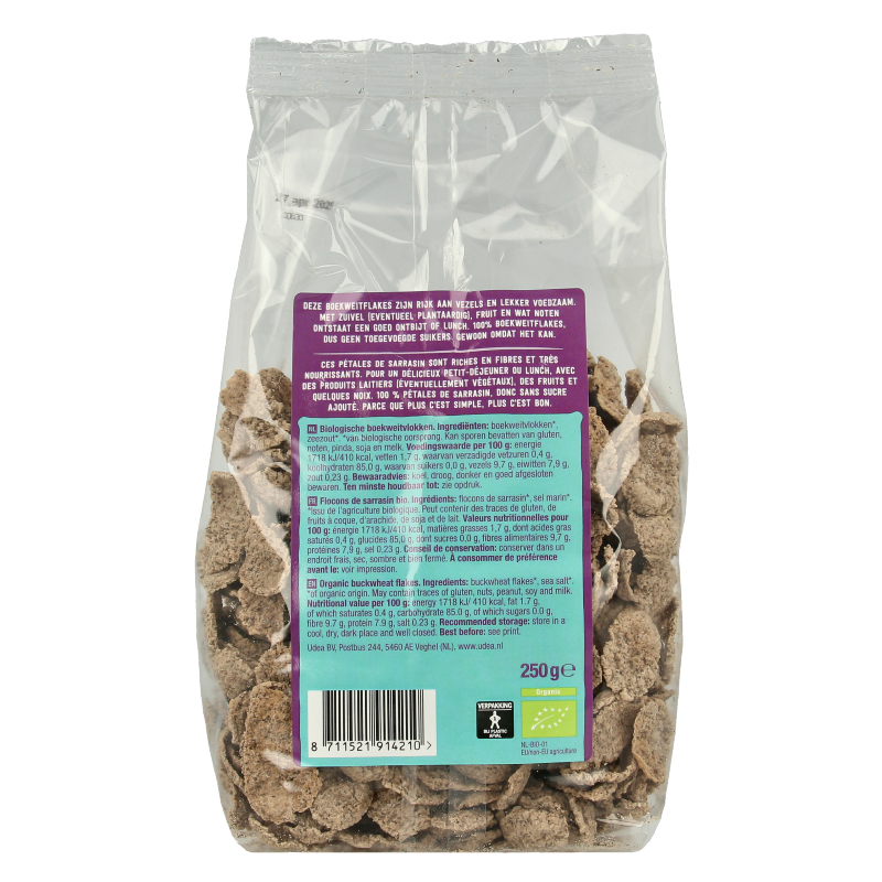 Your Organic Nature Boekweit flakes bio 250 Gram