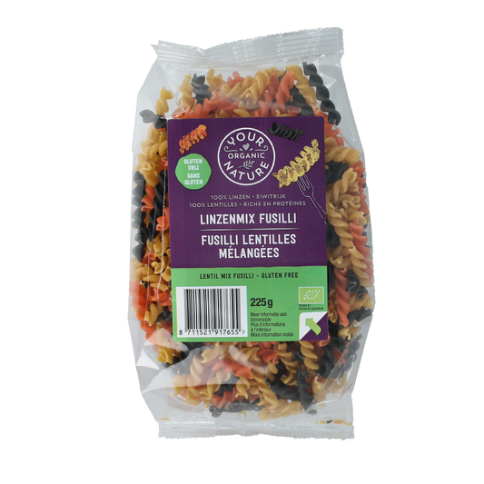 Your Organic Nature Linzen mix pasta bio 225 Gram