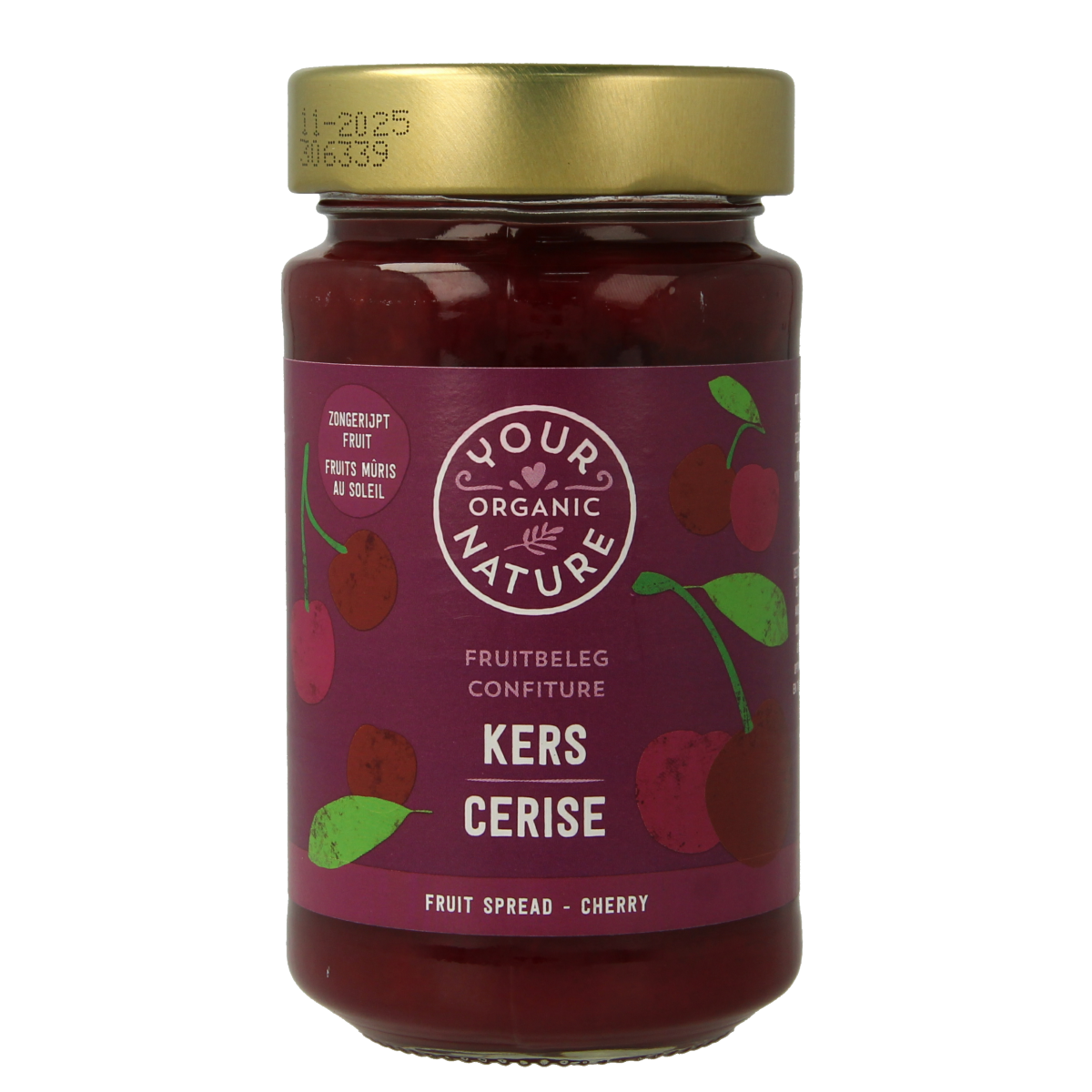 Your Organic Nature Fruit beleg kers bio 250.00 Gram