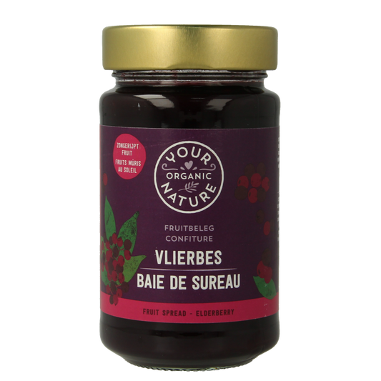 Your Organic Nature Fruit beleg vlierbes bio 250 Gram