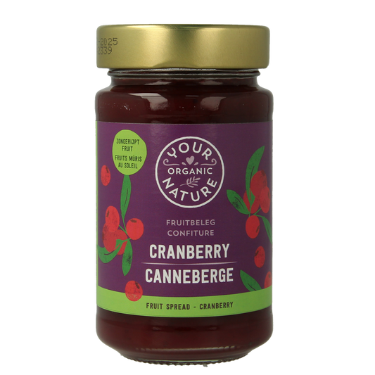 Your Organic Nature Fruit beleg cranberry bio 250.00 Gram