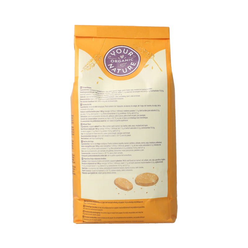 Your Organic Nature Tarwebloem bio 1 Kilogram