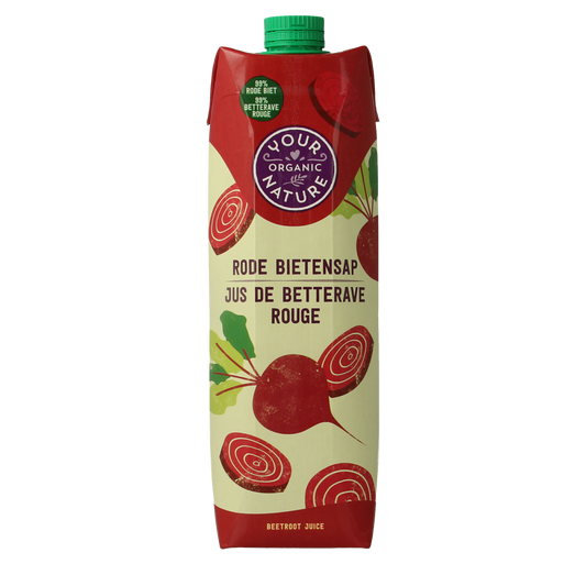 Your Organic Nature Rode bietensap bio 1.00 Liter