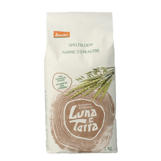Luna E Terra Speltbloem demeter bio 1.00 Kilogram