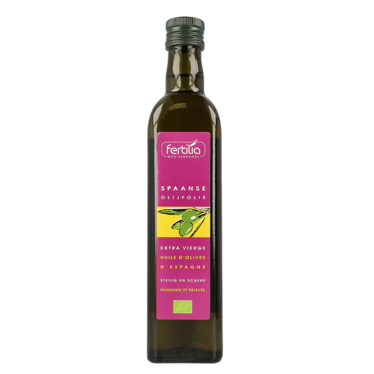 Fertilia Olijfolie Spaans bio 500.00 Milliliter