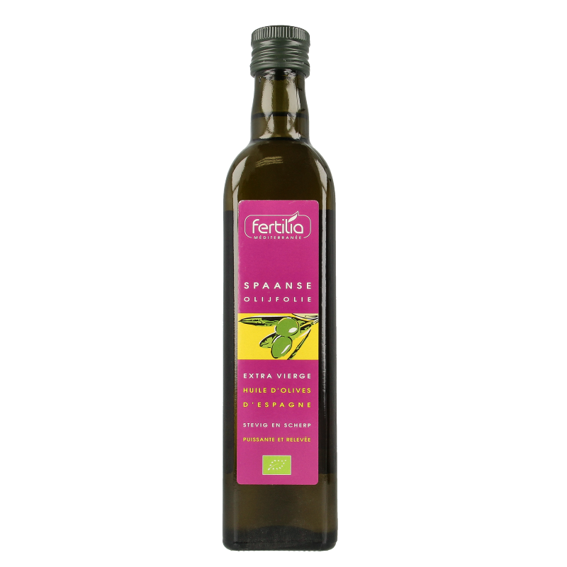 Fertilia Olijfolie Spaans bio 500 Milliliter