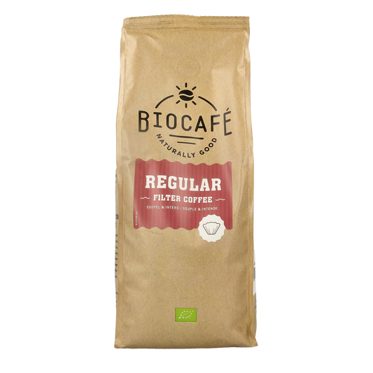 Biocafe Flilter koffie regular bio 500.00 Gram