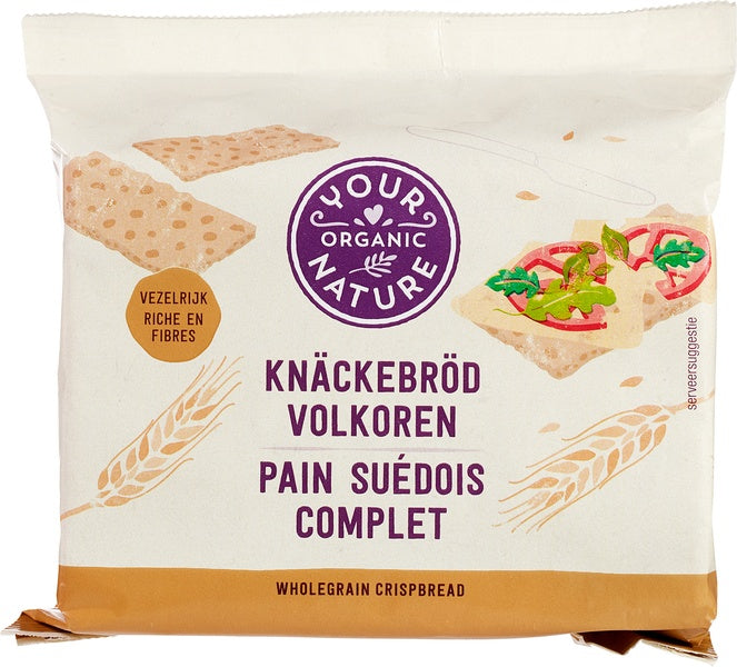 Your Organic Nature Knackebrod volkoren bio 250.00 Gram