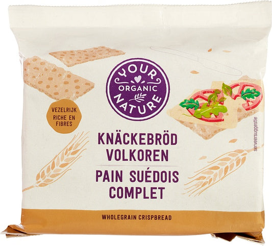 Your Organic Nature Knackebrod volkoren bio 250.00 Gram