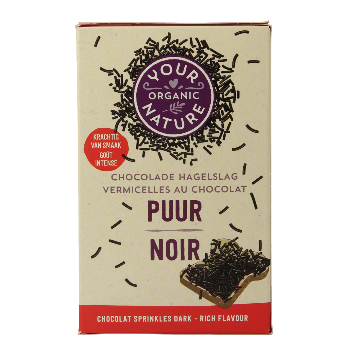 Your Organic Nature Hagelslag puur bio 225.00 Gram