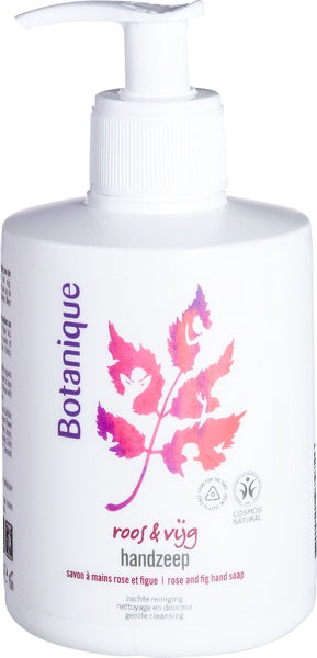 Botanique Handzeep vloeibaar roos & vijg 300.00 Milliliter