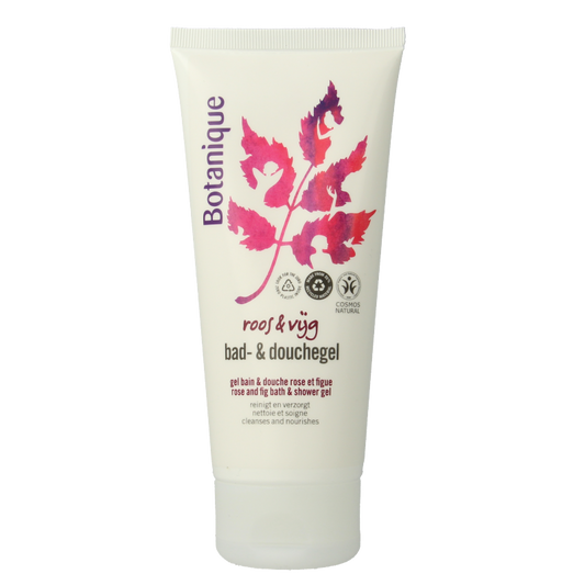 Botanique Bad & douchegel roos & vijg 200 Milliliter