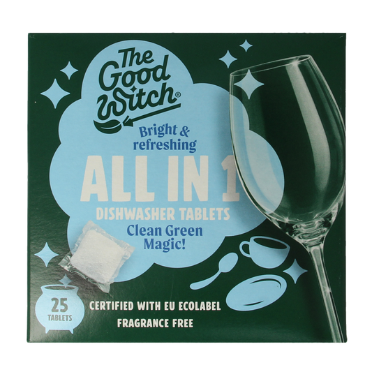 The Good Witch Vaatwastabletten 25.00 Stuks