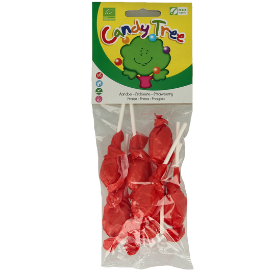 Candy Tree Aardbeiknotsen bio 7.00 Stuks