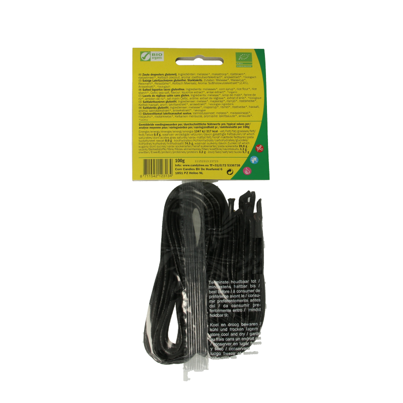 Candy Tree Dropveters zout glutenvrij bio 100 Gram