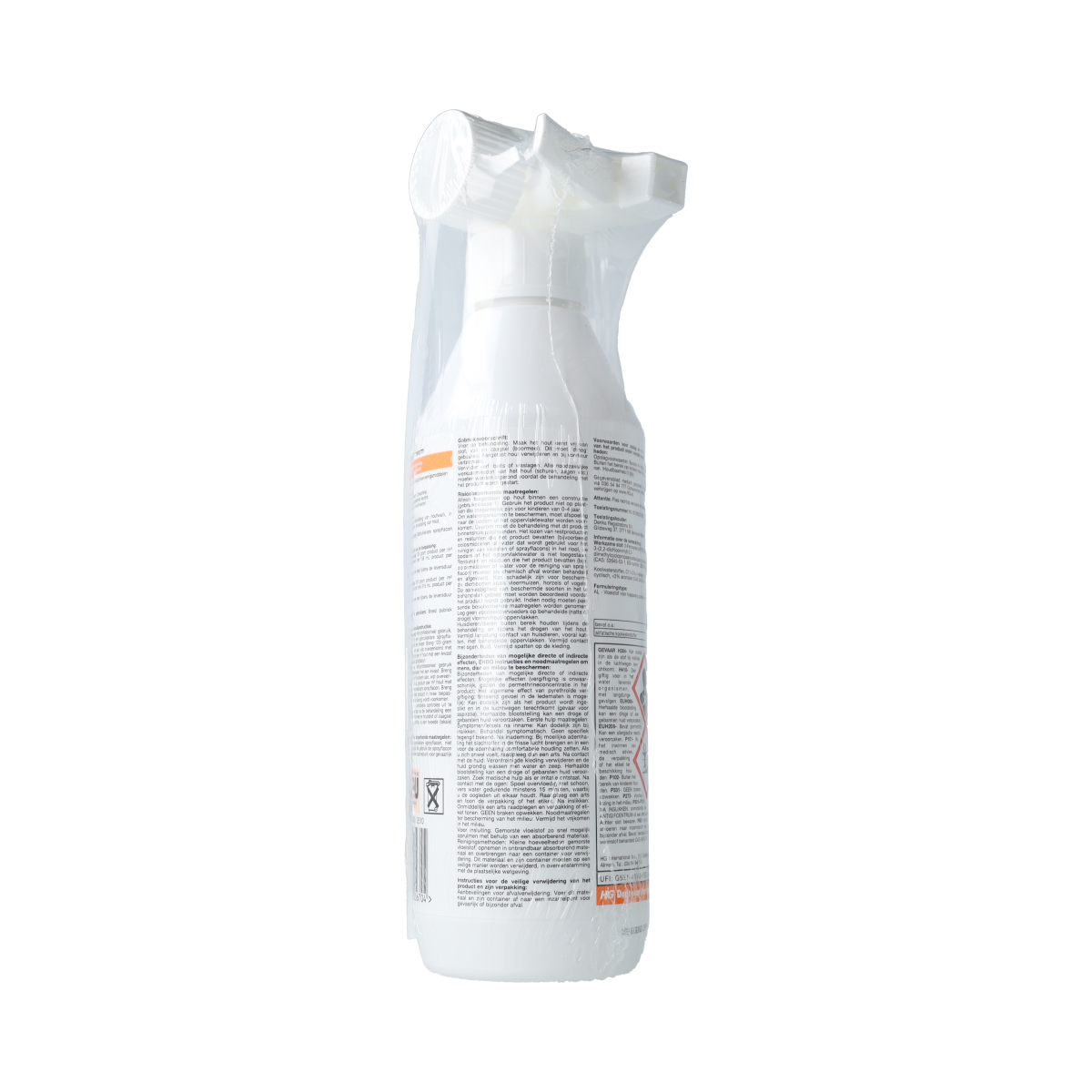 HG X tegen houtworm pesticide bottle, 500ml, designed to protect wood from woodworm infestations.