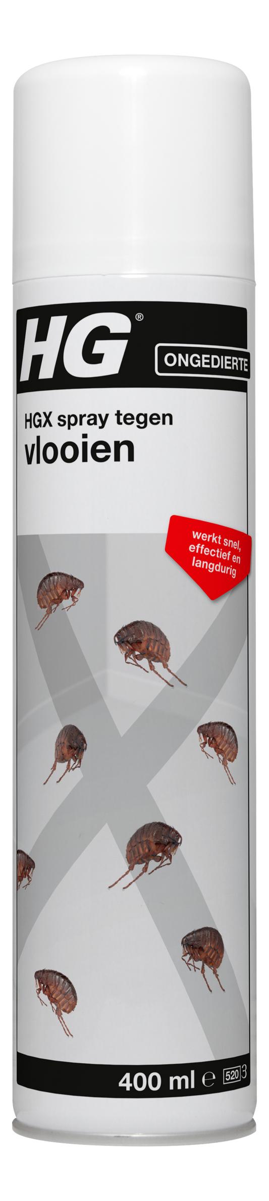 HG X vlooien spray 400.00 Milliliter