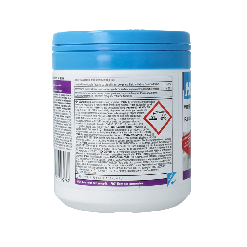 HG Witter dan wit waskrachtversterker 400 Gram