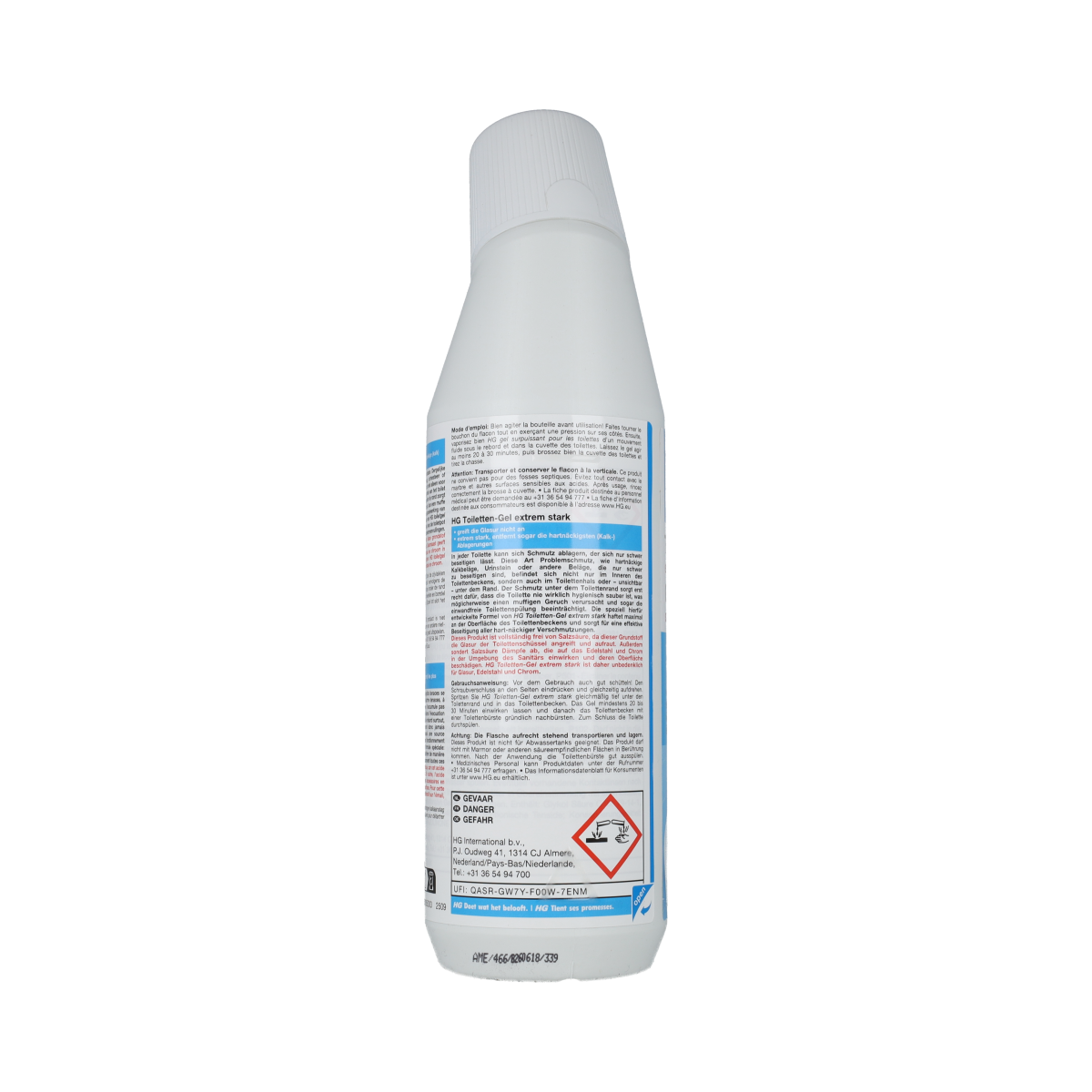 HG Toiletgel extra sterk 500.00 Milliliter